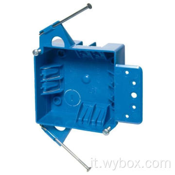 B232ACP a buon mercato non metallico per interni da esterno a parete Interruttore elettrico Presa da pavimento Presa Scatole di giunzione Scatola in PVC SuperBlue